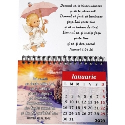 Calendar magnetic A6, 2023, Domnul sa te binecuvinteze!